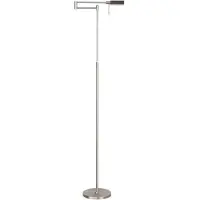 Highlight Klassische Leselampe Mini Bari LED nickel Ø 20cm
