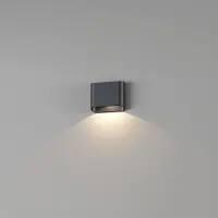 Artdelight Wandleuchte Diaz 1L Schwarz