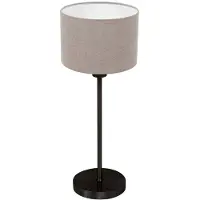 Mexlite Tischlampe Noor, schwarz, für Wohn- / Esszimmer, Metall, Tischlampe