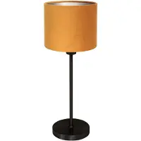 Mexlite Tischlampe Noor, schwarz, für Wohn- / Esszimmer, Metall, Tischlampe