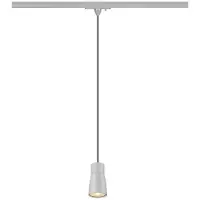SLV PURI 2.0 Dome, 1 Pendelleuchte, GU10, Pendellänge 200cm, 1x max. 6W, grau 1008265