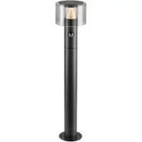 SLV Gartenleuchte Taha 70cm schwarz mit Sensor