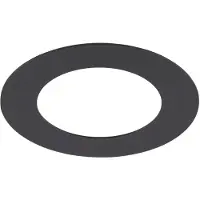 SLV Frontmontagerahmen Numinos S rund 160/100mm schwarz