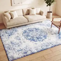 FRAAI Teppich Vintage - Lago Blau 160x230 cm