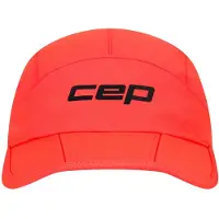 Cep Core Run Foldable Cap, Laufkappe, neon