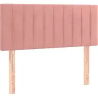 Syfax Kopfteil Rosa 100x5x78/88 cm Samt