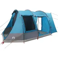 vidaXL Campingzelt 2 Personen Blau Wasserfest
