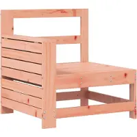 vidaXL Gartensofa mit Armlehne und Beistelltisch Massivholz Douglasie