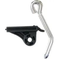 Busch + Müller Scheinwerfer-Halter für IXON schwarz Gabelbef.