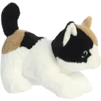 Aurora World Aurora, 35049, Nation Calico Katze, 21,5 cm, Eco-Friendly Plüschtier, Mehrfarbig