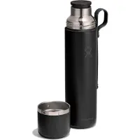 Hydroflask - Hot Flask And Cup - Isolierflasche Gr 1065 ml schwarz/grau