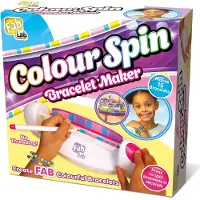 FAB LAB Armbandenset Colourspin - Kreatives Bastelset für Kinder