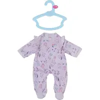 Baby Born Strampler Wald mit Allover-Print & Rüschenärmeln für 43 cm Puppen