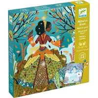 Djeco Kreatives Spielset - Folienkleider der Saison - - One Size - Kreatives Spielset