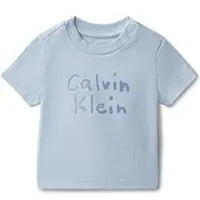 Calvin Klein T-Shirt LVCKSJA52B Blau Regular Fit