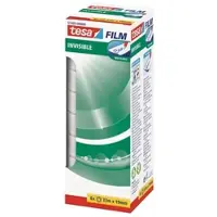 TESA 57485-00000-00 Klebefilm matt-unsichtbar - beschriftbar, 19 mm x 33 m, 8 Rollen
