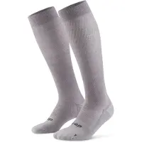 Cep Flight Socks Tall, Laufsocken, Herren, grau