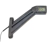 Hella 2XS 011 744-041 Umrissleuchte - LED - 12/24V - Kabel: 3000mm - Stecker: Flachsteckhülse - 2-polig - rechts/seitlicher Anbau