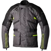 Rst Endurance CE Textil-Jacke Herren - Graphite/Fluo Gelb
