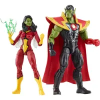 Hasbro Marvel Queen Skrull Und Super Skrull Jenseits Der Erde Mächtigste Avengers Figur 15 Cm