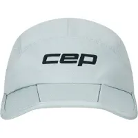 Cep Core Run Foldable Cap, Laufkappe, grau