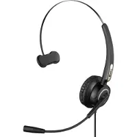 Sandberg USB Office Headset Pro Mono, Kabelgebunden, Büro/Callcenter, 20 - 20000 Hz, Kopfhörer, Schwarz