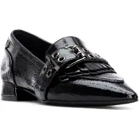 Carmela für Damen. 16255801-NEGRO Schuhe 162558 schwarz (39), 1 bis 3 cm, Keine, Lässig, Party, Klassisch, Lackleder