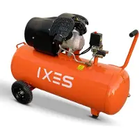 Scheppach IXES IX-AC120TZ Kompressor 10 bar Arbeitsdruck I 100 Liter Kessel | 3PS | 412L/min | Doppelzylinder