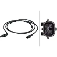 Hella ABS Sensor Raddrehzahl Hinten für RENAULT TWINGO II (CN0) 6PU 012 679-281