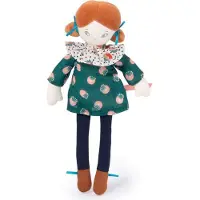 Moulin Roty Les Parisiennes Blanche Puppe, 25 cm, mit abnehmbarem Kleid