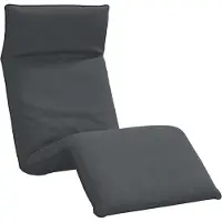 Syfax Sonnenliege Klappbar Anthrazit 175x54x8,5 cm Oxford-Gewebe