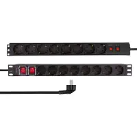 Logilink 19 PDU 16 x CEE 7/3 socket , with overload protection and switch
