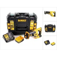 DeWalt DCS 367 P1 Akku Säbelsäge 18V Brushless + 1x Akku 5,0Ah + Ladegerät + TSTAK