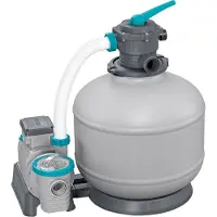 Bestway Sandfilteranlage mit Zeitschaltuhr 11.355 l/h, 500 W