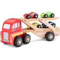 New Classic Toys Autotransporter met 4 voertuigen
