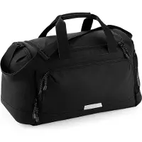 Quadra Academy Schultertasche BC3787 (Einheitsgröße) (Schwarz)