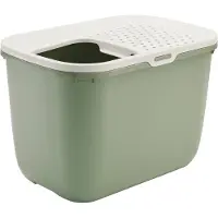 Savic Katzentoilette Hop In botanical green