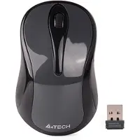 A4Tech G3-280N, Beidhändig, Optisch, RF Wireless, 2000 DPI, Schwarz