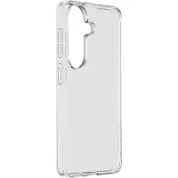 Cellularline Clear Protect - Galaxy S26 Starre Schutzhülle mit Gummirändern