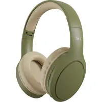 TNB T'nB Tonality, kabellose, faltbare Kopfhörer mit passiver Geräuschunterdrückung, Bluetooth-Verbindung, Stereoklang mit integriertem Mikrofon, Laufzeit of bis zu 30 Stunden - Grün