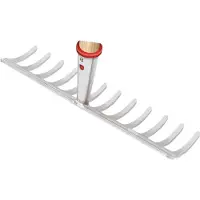 Ideal Idealspaten Gartenrechen 14 Zinken, Arbeitsbreite 360 mm