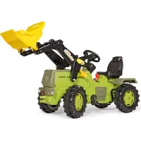 Rolly Toys Farmtrac MB Trettraktor mit Trac Lader, Bremse, Maße: 148x51x66 cm; 04 669 0