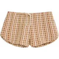 OAS Kurze Hose Lano Rin Shorts Damen Red / White / Yellow-XL