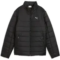 Puma Ess Slim Fit Steppjacke Schwarz S Damen Schwarz S