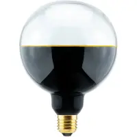 Segula Lichtquelle schwarz und klar Illusion 5W - E27 - 240lm - 1900K - Ø 12,5 cm