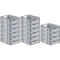 Proregal SuperSparSet 16x Eurobox NextGen Grip HxBxT 12 x 30 x 40 cm 11 Liter Griffe
