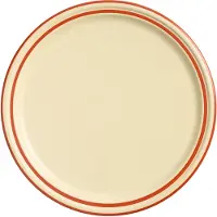&k amsterdam &klevering - Vano Tablett, Ø 32.5 cm, gelb