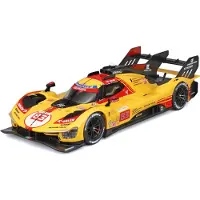 Bburago Ferrari Racing 499P 1/24 gelb