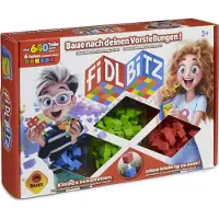 Bauer Spielwaren FidlBitz Deluxe Set – 640 Sensorikwürfel, bunte Farben, Kreativität & Bauspaß