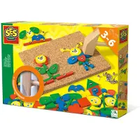 SES Creative SES Hämmerchen Tick Fantasie 32 Holzformen